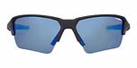 Matte black rubberized / 
Blue mirror PC polarized