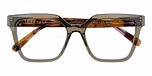 Gloss crystal olive / Purple patterned tort 
& gold