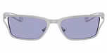Matte silver / Violet
