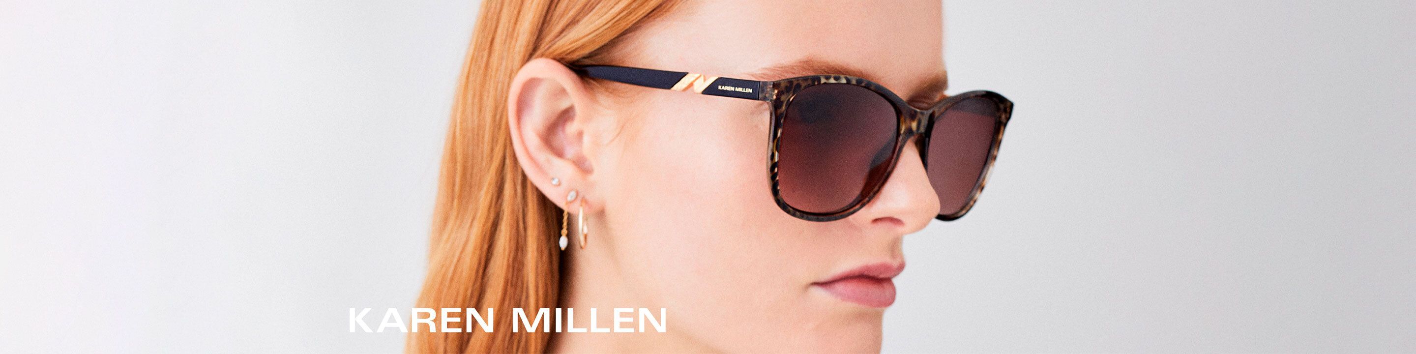 Karen Millen designer sunglassess desktop banner