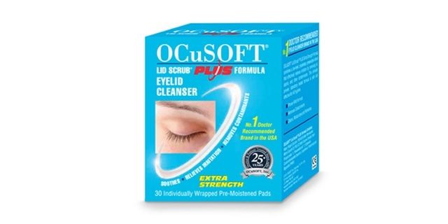 Liquids & Solutions - Ocusoft Lid Scrub Plus - Box of 20 Pre-Moistened Pads