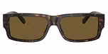 Shiny dark havana / Solid brown