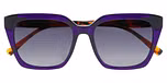 VIOLET DARK TRANSPARENT / GRADUATED