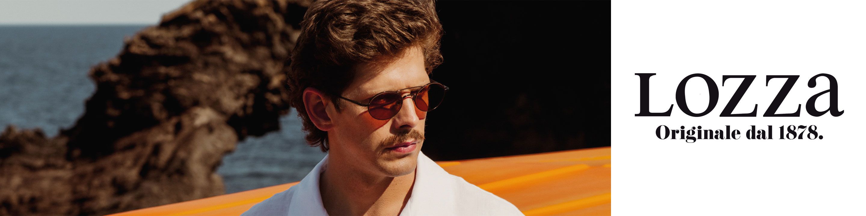 Lozza designer sunglassess desktop banner
