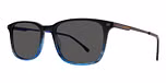 Navy Gradual / Wood Effect Sides